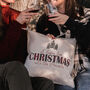 Personalised Tartan Christmas Cushion, thumbnail 1 of 3