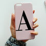 Dusty Pink Personalised Alphabet Phone Case, thumbnail 5 of 9