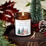 Personalised Christmas Candle Gift For Auntie And Uncle First Christmas, thumbnail 3 of 7