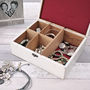Personalised Large Wooden Jewellery Box, thumbnail 4 of 10
