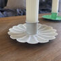 Enamel Flat Flower Candle Holder, thumbnail 4 of 5