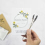 10 Sunflower Wreath Seed Packet Memorial Gifts, thumbnail 1 of 4