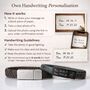 Gifts For Him Personalised Leather Bracelet, thumbnail 4 of 10