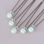 Set Of Five Pearl Wedding Hairpins, thumbnail 4 of 7