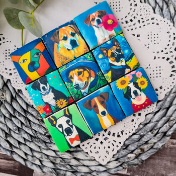 Dogs In Art Biscuits Gift Box, Nine Pieces, 7 of 9
