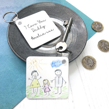 Your Child's Drawing On A Keyring, 3 of 5