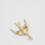 Swallow And Pearl Brooch, thumbnail 4 of 8