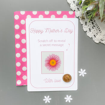 Personalised Mother's Day Scratchcard, 4 of 4