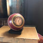 Cricket Ball Clock With Marble Base, thumbnail 1 of 2