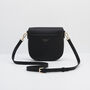 Beth Saddle Crossbody In Black, thumbnail 5 of 9