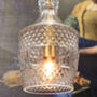 Textured Glass Pendant Light, thumbnail 3 of 4