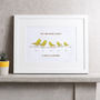 Personalised Little Bird Family Print, thumbnail 3 of 4