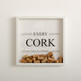Wine Champagne Cork Collector Frame Home Decor, thumbnail 1 of 11