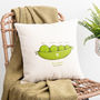 Personalised Peas In A Pod Cushion, thumbnail 1 of 5