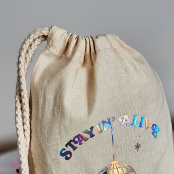 Personalised Last Disco Gift Bag, 3 of 3