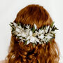 Ivy Foliage Wedding Dried Flower Bridal Headpiece, thumbnail 1 of 4