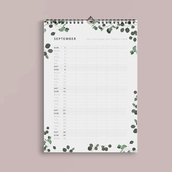 2025 Eucalyptus Wall Calendar, 4 of 4