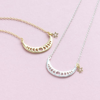 Moon Phases Necklace, 5 of 11