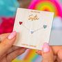 'Sister I Got To Choose' Best Friend Heart Necklace, thumbnail 1 of 9