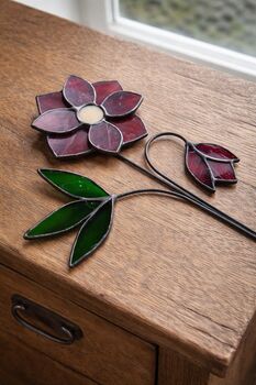 Hellebore Glass Flower Stem, 3 of 4