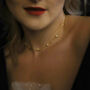 Icelyn Star Choker Necklace, thumbnail 6 of 7