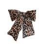 Leopard Print Puffed Christmas Bow, thumbnail 3 of 3