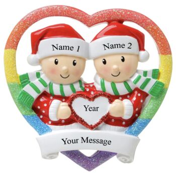 Pride Personalised Christmas Decoration, 3 of 3