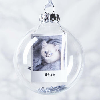 Sequin Personalised Pet Bauble, 2 of 4