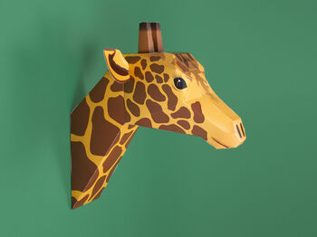 Create Your Own Gentle Giraffe Head, 3 of 4