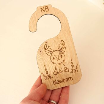Cartoon Woodland Baby Animal Nursery Wardrobe Dividers, 6 of 8