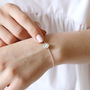 Crystal Daisy Charm Bracelet, thumbnail 1 of 9