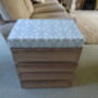 Vintage Style Double Crate Seat With Three Inch Cushion, thumbnail 1 of 9