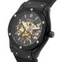 Mens Watch Automatic Skeleton Watch Norway Black Edition, thumbnail 2 of 10