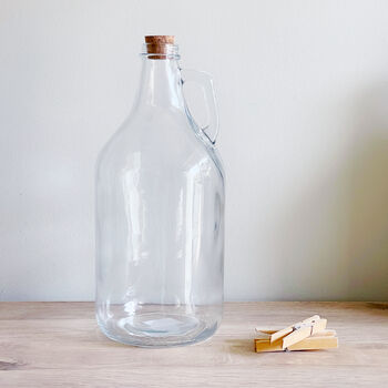 Refillable Demijohn Bottle With Personalised Label, 8 of 8