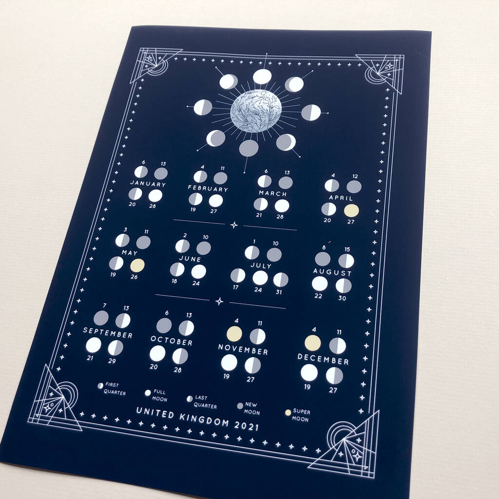 Lunar Calendar 2021 By Ant Design Gifts ...