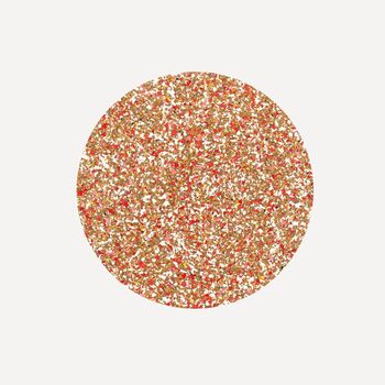 Red Round Speckled Cork Placemat, 2 of 4