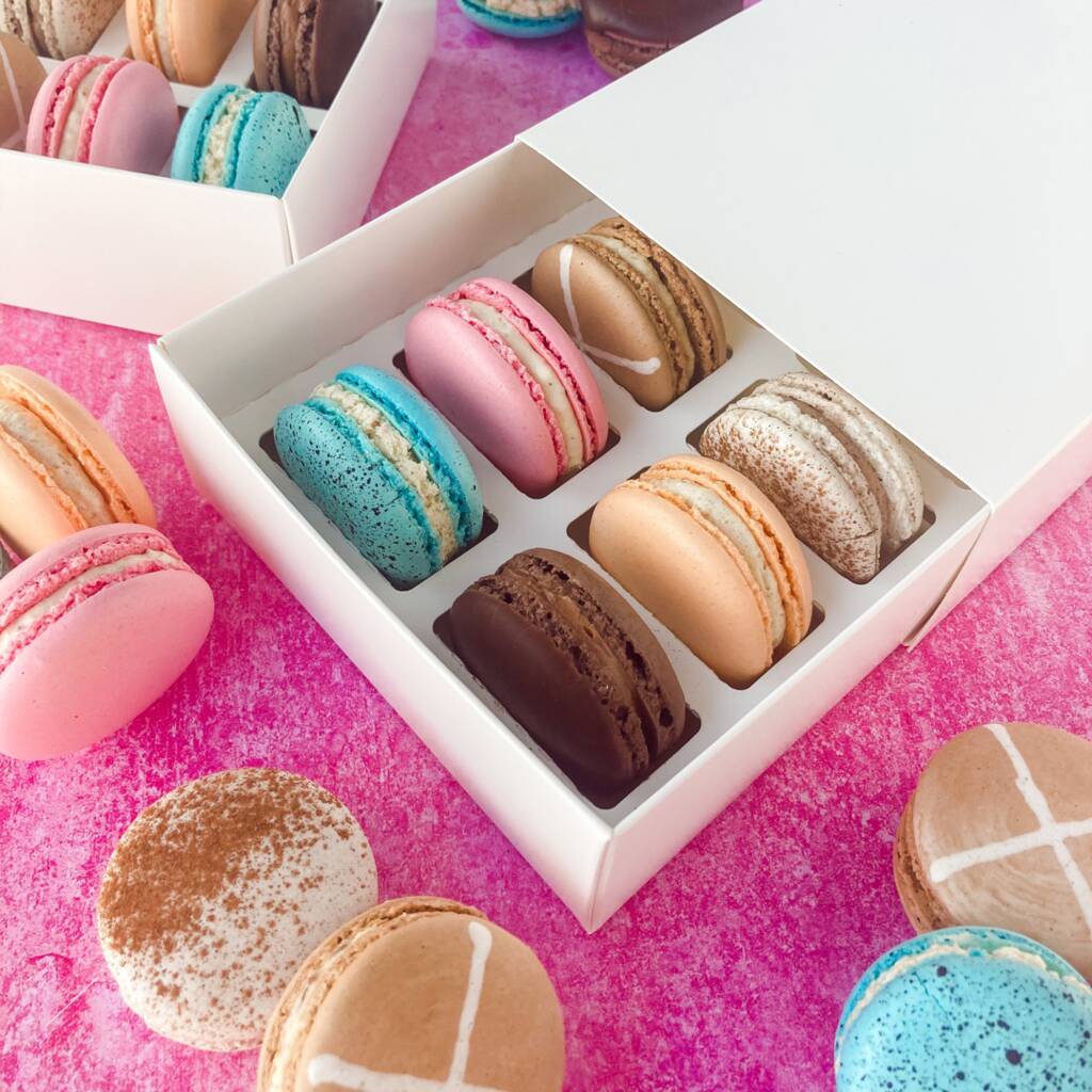 Build Your Own Box Of 12 Spring Macarons By The March Hare Bakery ...