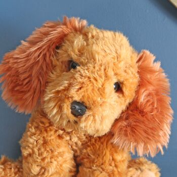 Cockapoo Soft Plush Toy Dog, 2 of 4