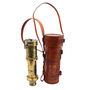 Nautical Brass Telescope With Leather Case, thumbnail 6 of 12