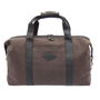 Waxed Canvas And Leather Duffle Bag, thumbnail 5 of 11
