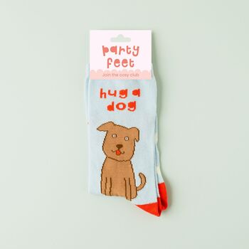 Hug A Dog Socks For Her, 2 of 3