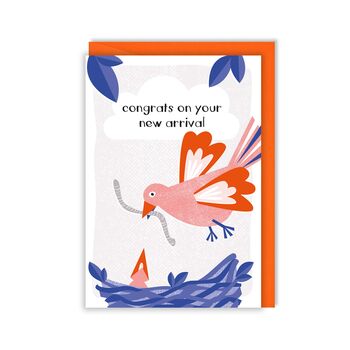 'Congrats On Your New Arrival' Baby Card, 2 of 2