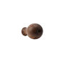 Carved Wooden Rounded Shape Bathroom Light Pull, thumbnail 2 of 2