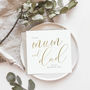 To My Mother And Father In Law Card | Mock Gold Effect, thumbnail 3 of 6