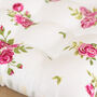Helmsley Blush Floral Dining Seat Pads, thumbnail 5 of 7