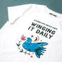 'Winging It Daily' Ladies T Shirt, thumbnail 3 of 5
