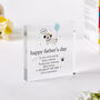 Dog Dad Father’s Day Gift Acrylic Plaque, thumbnail 3 of 5