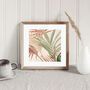 Tropical Palm Leaf Art Print, thumbnail 4 of 7