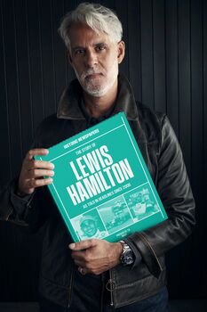 Lewis Hamilton Personalised Formula One Sports Gift Newspaper Book, 8 of 9