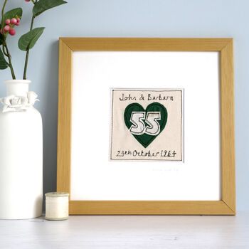 Personalised Wedding Anniversary Picture Gift, 4 of 12